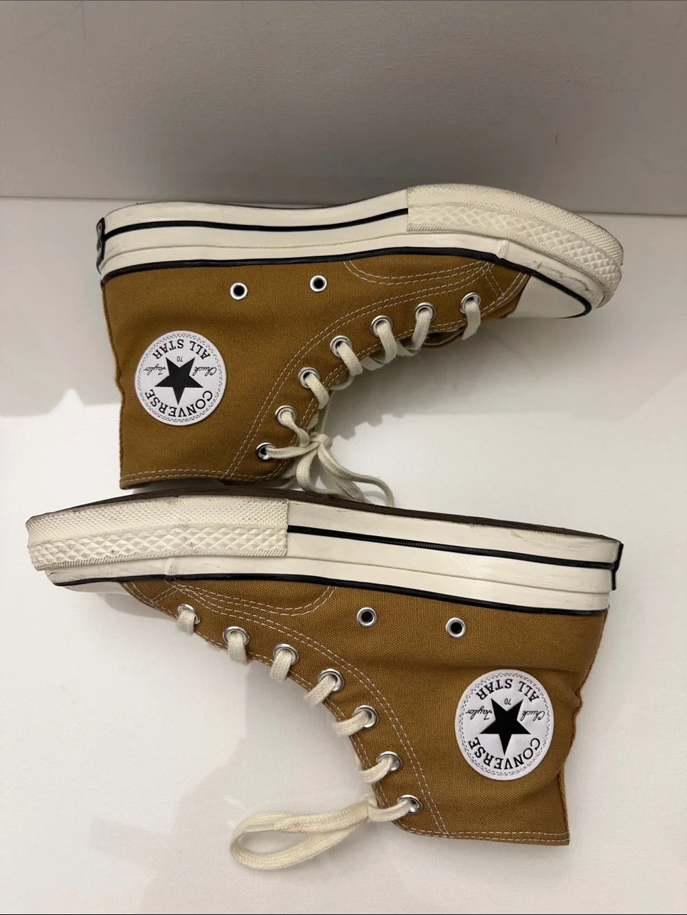 Converse Chuck 70 High Top Canvas Sneaker - Brown/Tan